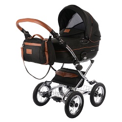 Kočárek Knorr-Baby Classic Premium Schwarz