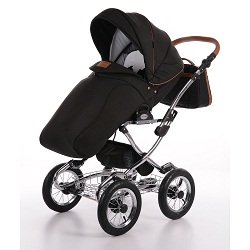 Kočárek Knorr-Baby Classic Premium Schwarz