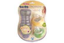 Nuby - kojenecká lahev - sada na učení 260ml, 0m+