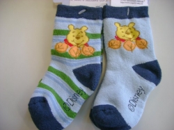 Ponožky - Medvídek Pů > varianta Modrá