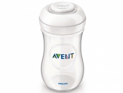 Avent Láhev 260 ml Natural PP růžová