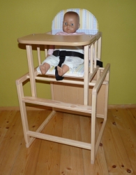 AGA Dětská jídelní židlička