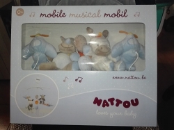 Hrací kolotoč nad postýlku Nattou