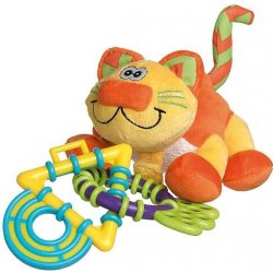 Plyšová hračka kočka Playgro