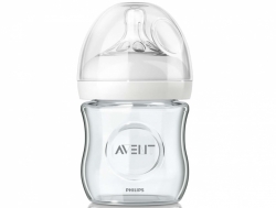 AVENT Láhev 120 ml Natural čiré sklo