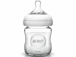 AVENT Láhev 120 ml Natural čiré sklo