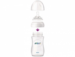 AVENT Láhev 240 ml Natural čiré sklo