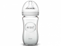 AVENT Láhev 240 ml Natural čiré sklo