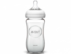 Avent lahev 240 ml Natural čiré sklo