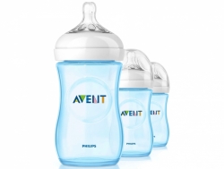 Avent Láhev 260 ml Natural PP modrá