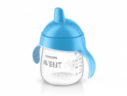 Avent hrneček pro první doušky 260ml modrý