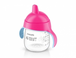 Avent hrneček pro první doušky 260ml růžový