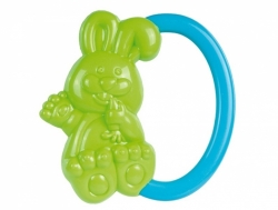 Canpol Babies kousátko s chrastítkem Zajíc zelený