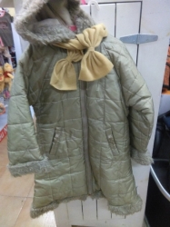 zimní dívčí kabát